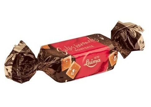 Šokolādes konfektes LAIMA, ar sāļo karameli, 1kg